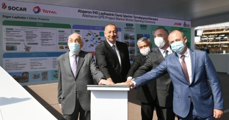 Prezident: “Abşeron” qaz-kondensat yatağının yeni mərhələsi başlayır