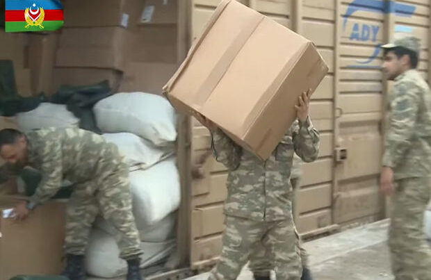 Azərbaycan Ordusunun döyüşlərdə iştirak edən qoşunlarının təminatı yüksək səviyyədədir – VİDEO
