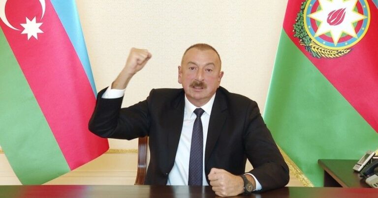 Xudafərində Azərbaycan bayrağı… – Prezident açıqladı