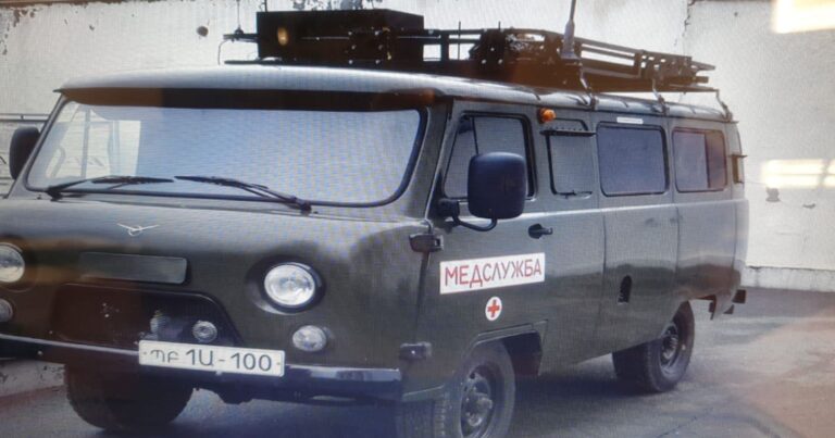 Ermənistan tibbi maşınını Komanda idarəetmə maşınına çevirib – FOTO
