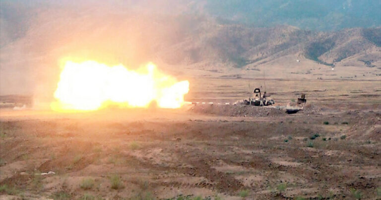 Ermənistanın artilleriya batareyası məhv edildi, alay komandirinin müavini yaralandı