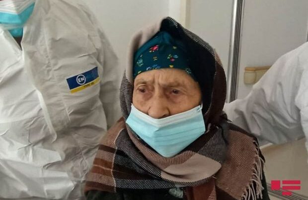Goranboyda 110 yaşlı qadın koronavirusdan sağalıb – FOTO
