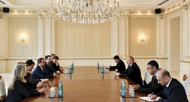 Prezident İtaliya Deputatlar Palatasının sədr müavinini qəbul edib – FOTO