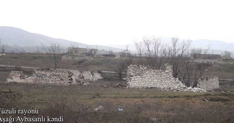 Füzuli rayonunun Aşağı Aybasanlı kəndi – VİDEO