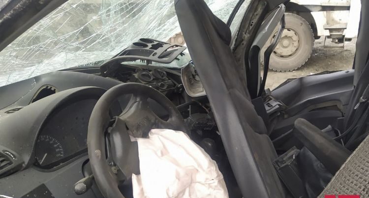 Şuşada yol qəzası – 1 hərbçi öldü, 2-si yaralandı