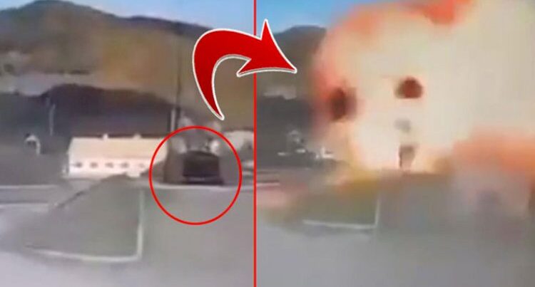 Ermənistanın S-300 silahının vurulma anının yeni görüntüləri yayıldı – VİDEO