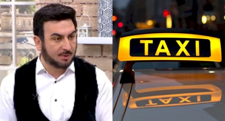 Tolik taksi sürücüsünün maşınını əzdi – VİDEO
