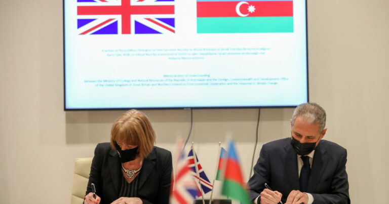 Azərbaycan Britaniya ilə Anlaşma Memorandumu imzaladı