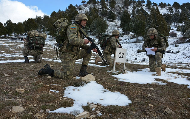 Hərbçilərimiz Türkiyədə alpinizm təlimi keçir – Fotolar