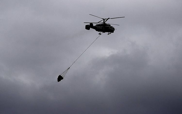 Rusiya FHN-in helikopteri qəzaya uğradı, ölən var