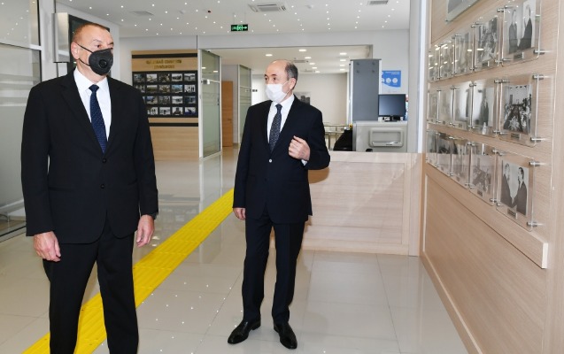 Prezident Suraxanı Rayon Məhkəməsinin yeni binasının açılışında – Fotolar
