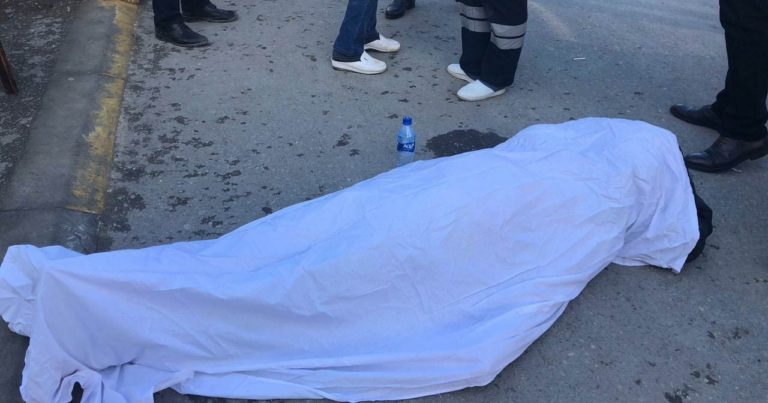 Azərbaycanda polis piyadanı vurub,qaçdı- Yaralı hadisə yerində öldü