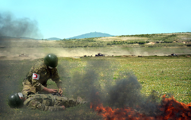 Azərbaycan hərbçiləri Türkiyədə təlimdə iştirak etdi – Fotolar