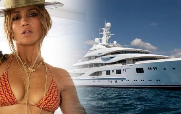 Cennifer Lopez klub prezidentinin yaxtasında ad gününü qeyd etdi – Video