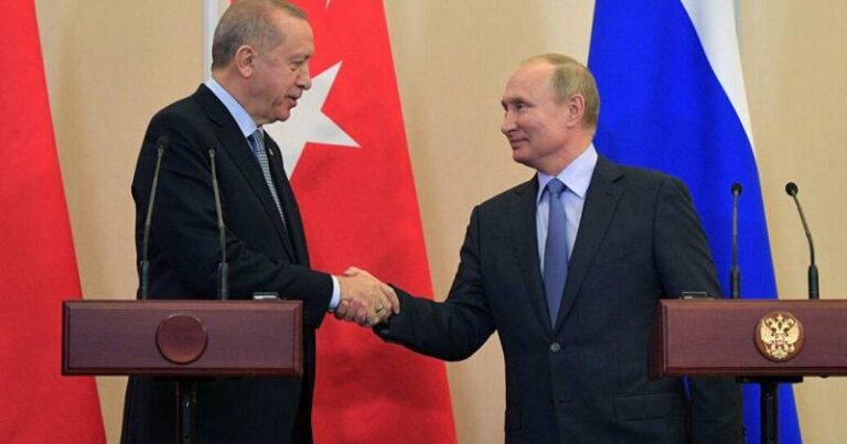 Ərdoğanla Putin arasında görüş başladı