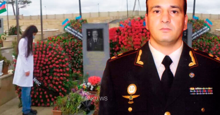 Polad Həşimovun qızından atasının məzarı başında duyğulandıran addım – FOTO