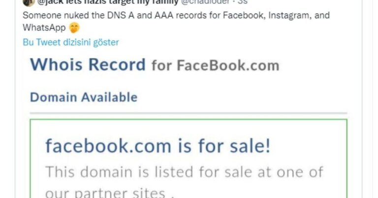 Facebook domeni satışa çıxarılıb