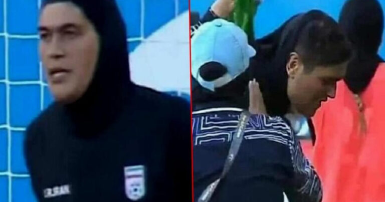İranın qadınlardan ibarət komandasının qapıçısı kişi çıxdı – VİDEO