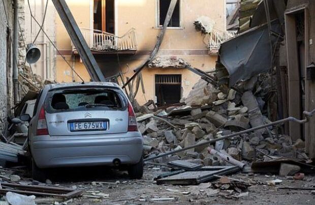 İtaliyada qaz partlayışından sonra 50 nəfər evsiz qalıb
