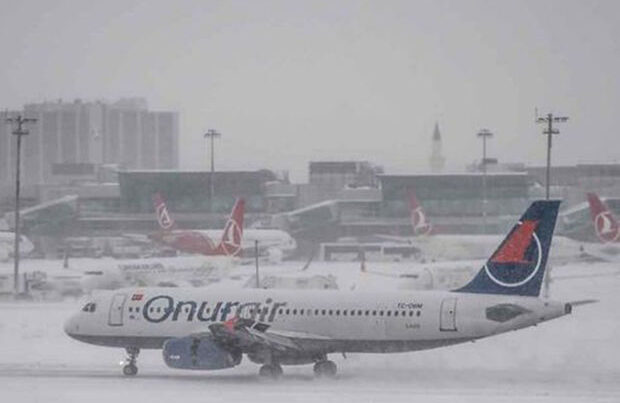 İstanbul hava limanında uçuşların bir hissəsi ləğv ediləcək