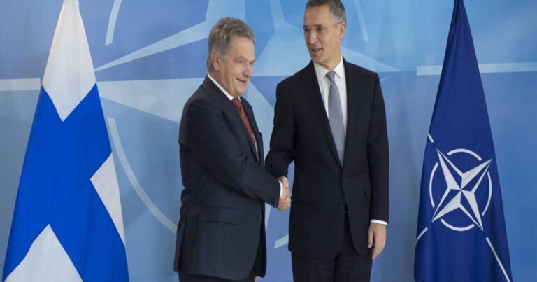 NATO Baş katibi Finlandiya Prezidenti ilə üzvlük məsələsini müzakirə edib
