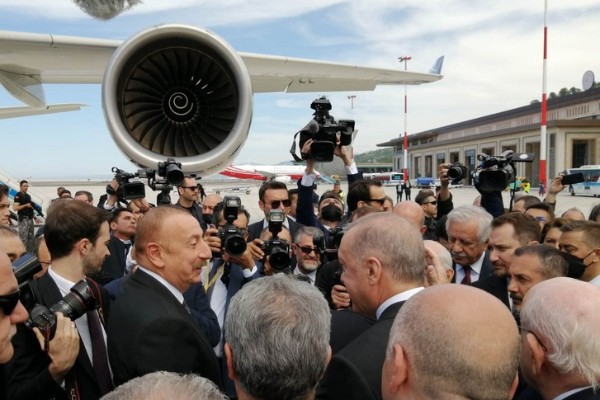 Prezident Rize-Artvin Hava Limanının açılışında iştirak edir – CANLI