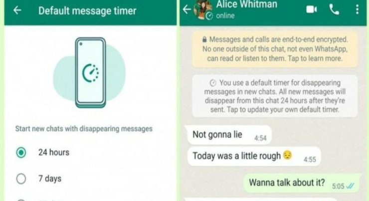 “Whatsapp”a yeni funksiya gəldi: Mesajlar 24 saata…
