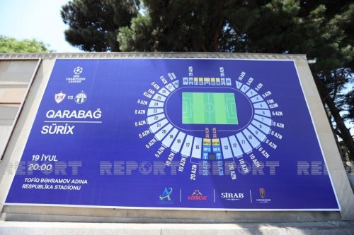 “Qarabağ” – “Sürix”: Bilet satışı başladı – FOTOLAR