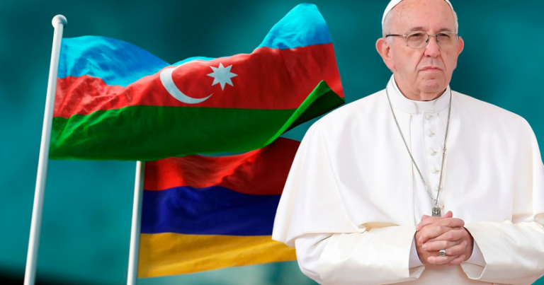 Roma Papası Ermənistan və Azərbaycana sülhlə bağlı çağırış edib