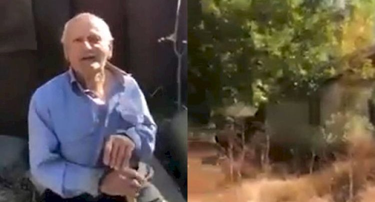 Yaşlı ermənidən Azərbaycana görüntülü mesaj- “ağacların barı-bəhəri də azərbaycanlılarla gedib” -VİDEO
