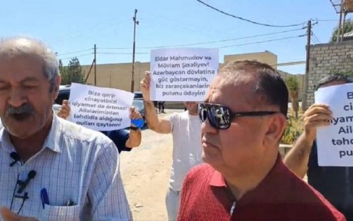 Eldar Mahmudovun Nardarandakı villası qarşısında aksiya – DİN açıqlama yaydı