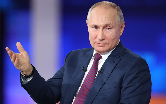 Putin bir müddət əvvəl partladılan Krım körpüsündə – ANBAAN VİDEO