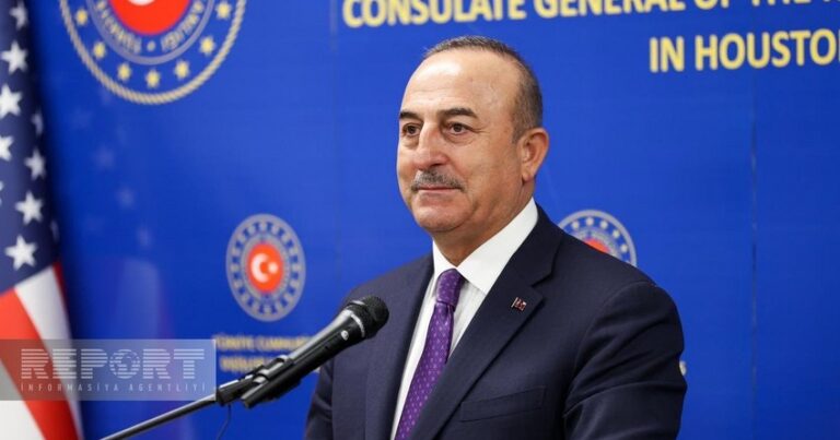 Çavuşoğlu: “Blinkenlə görüşümüzdə Azərbaycanın barış üçün nə qədər səmimi olduğunu bildirdik”