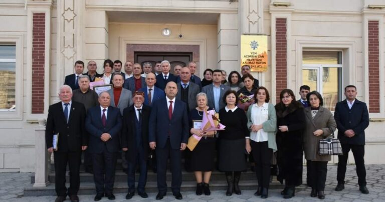 Yeni Azərbaycan Partiyası (YAP) Xaçmaz rayon təşkilatının təsis edilməsinin 30 illiyi qeyd edilib – FOTOLAR