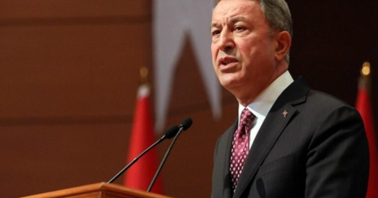 “4 hərbçimiz şəhid olub, 45 əməkdaşımız həyatını itirib” – Hulusi Akar