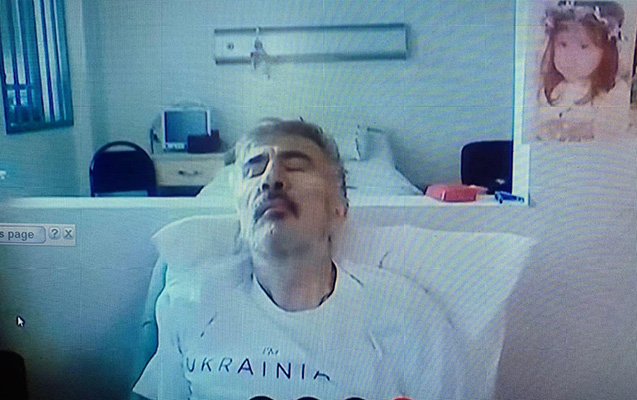 Saakaşvili vəsiyyətini etdi: “Kiyevdə dəfn edilim, ürəyim…” – Klinikadan SON FOTOLARI