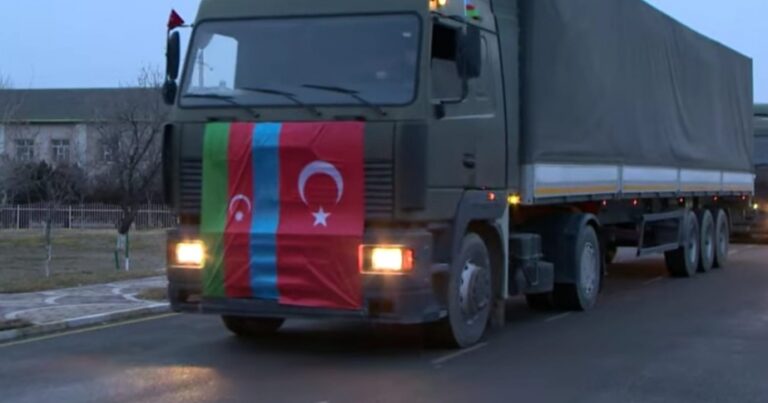 Naxçıvandan Türkiyəyə 12 TIR yola salındı