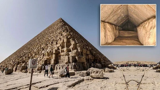 Böyük Giza Piramidasında gizli dəhliz aşkarlandı – FOTO