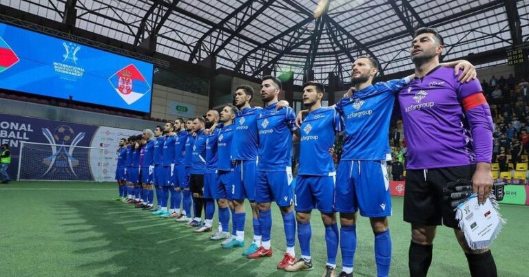 “Heydər Əliyev-100” Beynəlxalq Minifutbol Turniri: Azərbaycan millisi Fransa ilə qarşılaşacaq