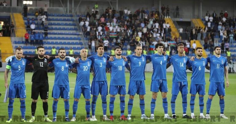 Azərbaycan millisinin FIFA reytinqindəki mövqeyi açıqlanıb