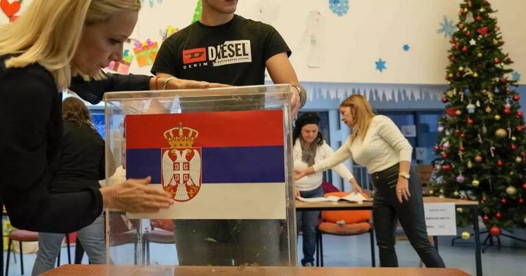 Serbiyada parlament seçkilərində hakim koalisiya qalib gəlib
