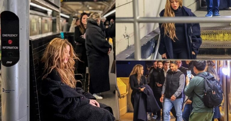 Şakira metroda görüntüləndi – Fotolar