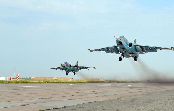 Su-25-lərimiz havaya qaldırıldı – Video
