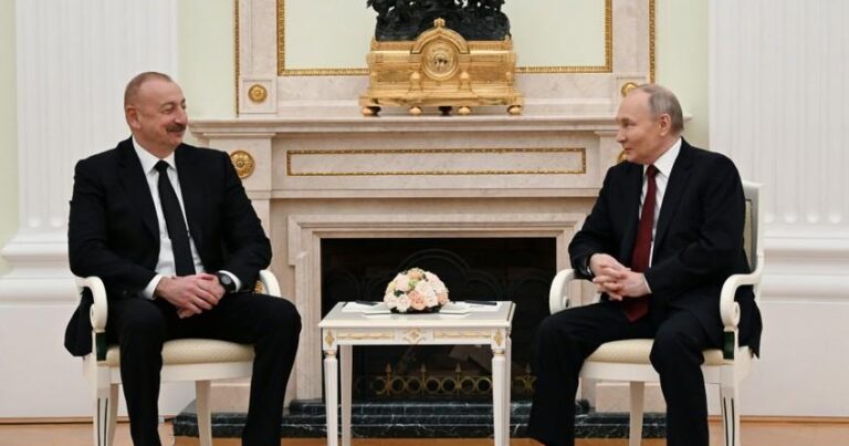 “Rusiya ilə əlaqələrimizin inkişafından çox razıyıq” – Prezident İlham Əliyev