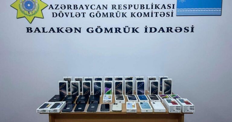 Ölkəyə qanunsuz mobil telefon və aksesuarların gətirilməsinin qarşısı alınıb