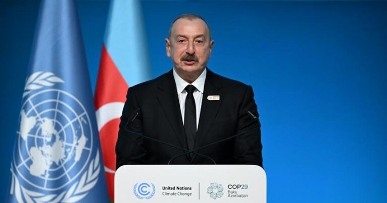 “Azərbaycan COP29-a ev sahibliyi edən ölkə seçildikdən sonra biz hədəfə çevrildik” – Dövlət başçısı