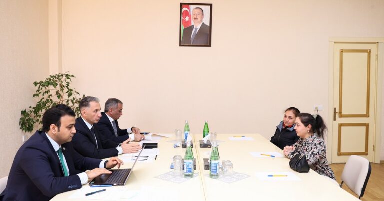 Rəşad Nəbiyev Samuxda vətəndaşları qəbul edib – FOTO