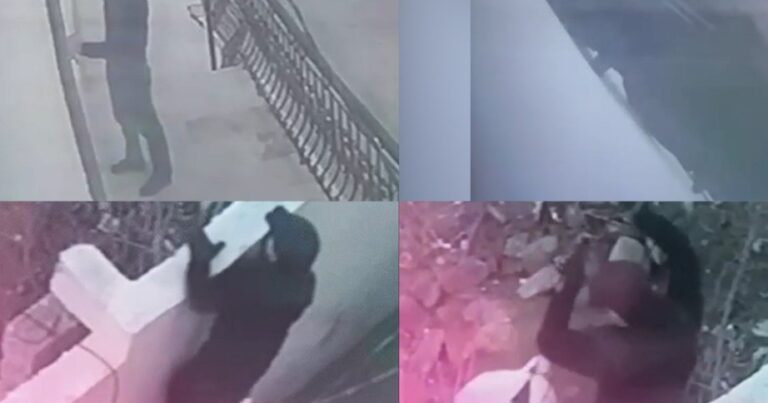Polis evdən oğurluq edən şəxsi saxladı