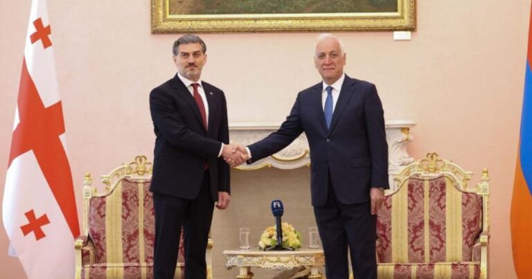 Gürcüstan və Ermənistan prezidentləri regional məsələləri müzakirə edib