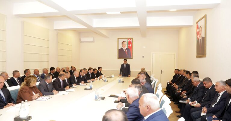 Xaçmaz Rayon İcra Hakmiyyətində müşavirə keçirilib – FOTOLAR